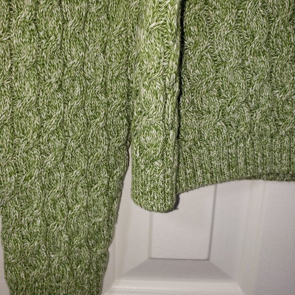 Valarie Steven's 100% Cotton Cable Sweater - Picture 5 of 5